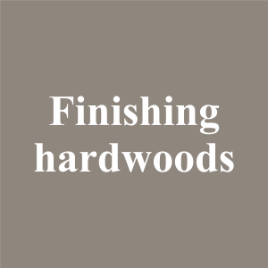 Finishing hardwoods